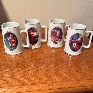 Festive Santa Claus Mug Collection - White